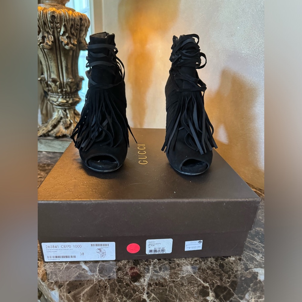 Gucci - Kid Scamosciato / Nancy Kid  - Nero - Size 38